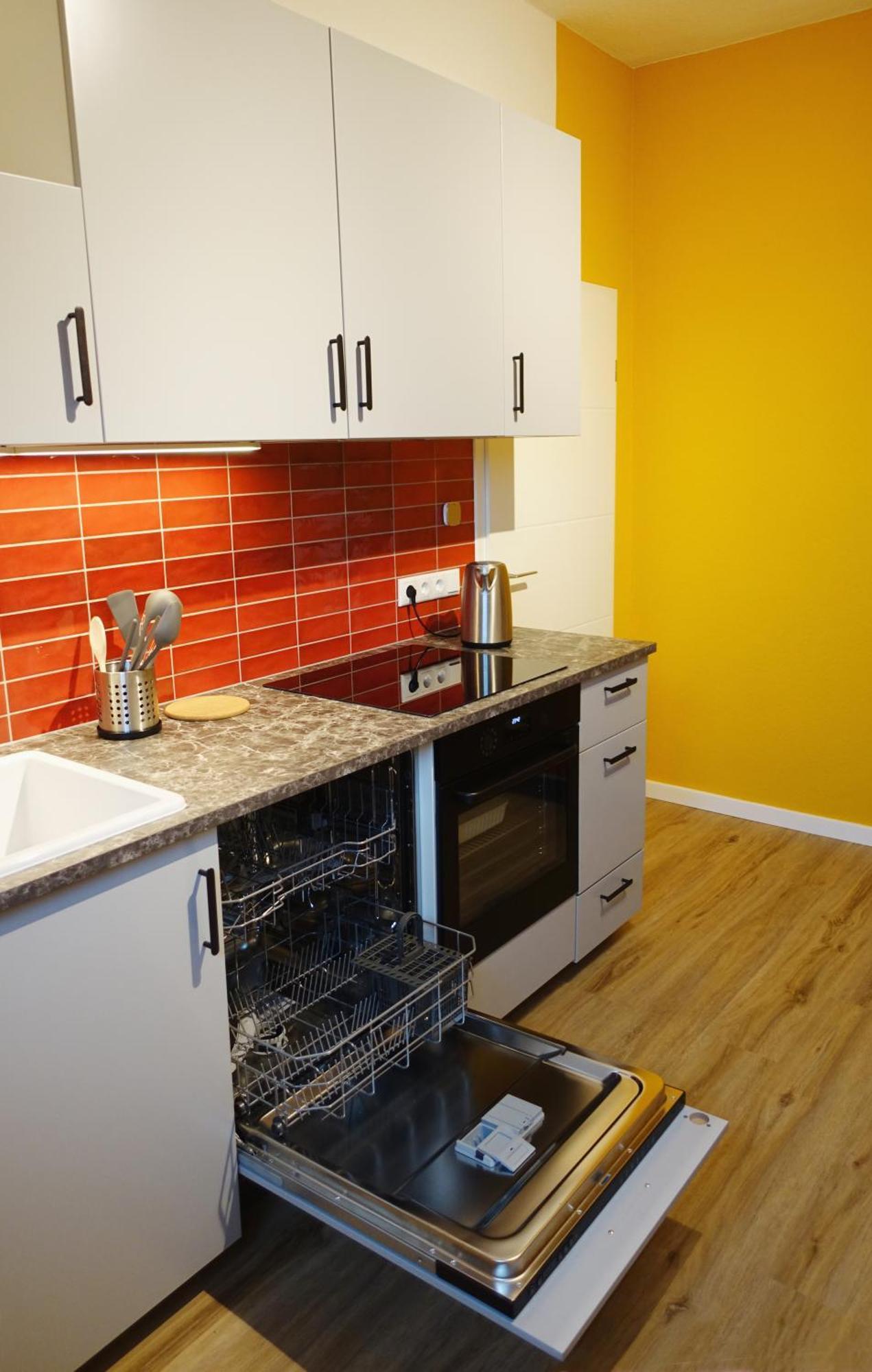 شقة Big Flat With Fresh Renovation, Free Parking, Sonyps, Netflix دوسبرغ المظهر الخارجي الصورة