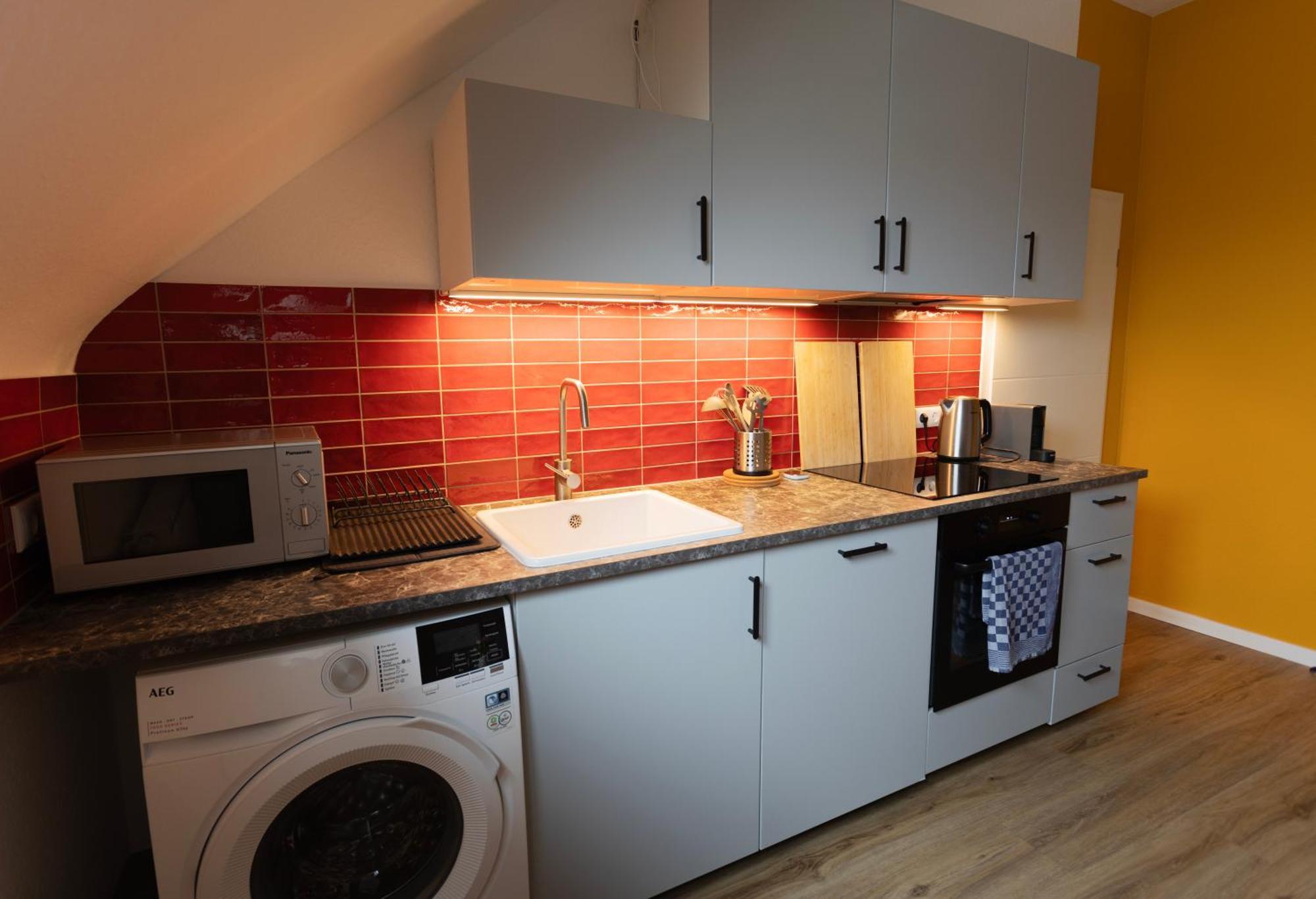 شقة Big Flat With Fresh Renovation, Free Parking, Sonyps, Netflix دوسبرغ المظهر الخارجي الصورة